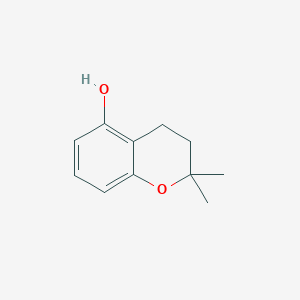 2,2-dimethyl-3,4-dihydro-2H-1-benzopyran-5-olͼƬ