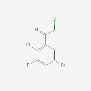 5'-Bromo-2'-chloro-3'-fluorophenacyl chlorideͼƬ