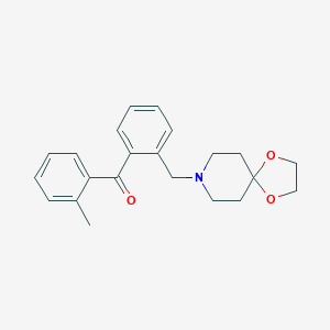 2-[8-(1,4-Dioxa-8-azaspiro[4,5]decyl)methyl]-2'-methyl benzophenoneͼƬ