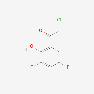 3,5-Difluoro-2-hydroxyphenacyl chlorideͼƬ