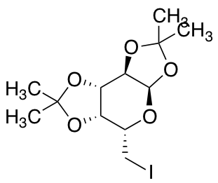 (3AR,5S,5AR,8AS,8BR)-5-(IODOMETHYL)-2,2,7,7-TETRAMETHYLTETRAHYDRO-3AH-BIS([1,3]DIOXOLO)[4,5-B:4',5'-D]PYRANͼƬ