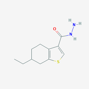 6-ethyl-4,5,6,7-tetrahydro-1-benzothiophene-3-carbohydrazideͼƬ