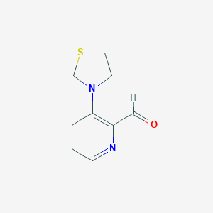 3-(Thiazolidin-3-yl)picolinaldehydeͼƬ