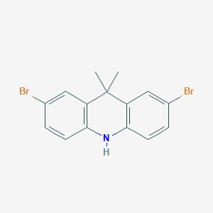 2,7-Dibromo-9,10-dihydro-9,9-dimethylacridineͼƬ