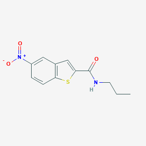 5-Nitro-N-propyl-1-benzothiophene-2-carboxamideͼƬ