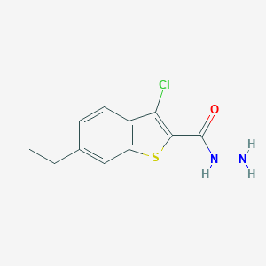 3-Chloro-6-ethyl-1-benzothiophene-2-carbohydrazideͼƬ