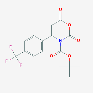 N-Boc-beta-alanine-beta-4'-trifluoromethylphenyl-n-carboxyanhydrideͼƬ