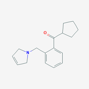 cyclopentyl 2-(3-pyrrolinomethyl)phenyl ketoneͼƬ