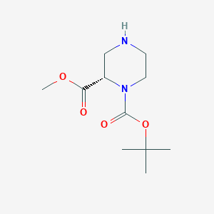 1-tert-butyl2-methyl(2S)-piperazine-1,2-dicarboxylateͼƬ