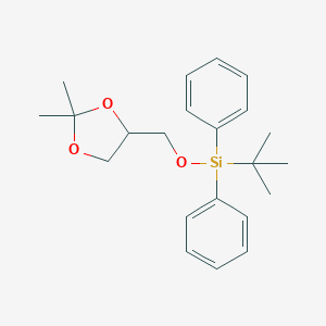 4-[[[(1,1-Dimethylethyl)diphenylsilyl]oxy]methyl]-2,2-dimethyl-1,3-dioxolaneͼƬ