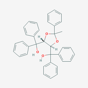 (+)-4,5-Bis[hydroxy(diphenyl)methyl]-2-methyl-2-phenyl-1,3-dioxolaneͼƬ