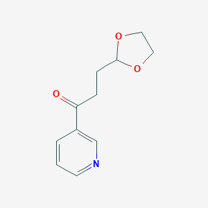 2-[3-Oxo-3-(3-pyridyl)propyl]-1,3-dioxolaneͼƬ