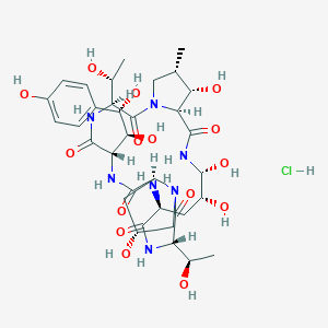 1-?[(4R,?5R)?-?4,?5-?Dihydroxy-?L-?ornithine]?-Echinocandin B HydrochlorideͼƬ