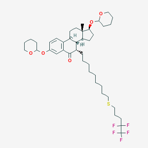 S-Deoxo-3,17-bis-(O-tetrahydro-2H-pyran-2-yl)-6-oxo-fulvestrantͼƬ