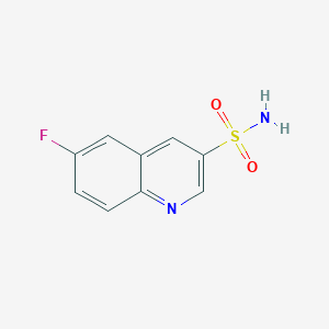 6-Fluoroquinoline-3-sulfonamideͼƬ