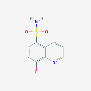 8-Fluoroquinoline-5-sulfonamideͼƬ