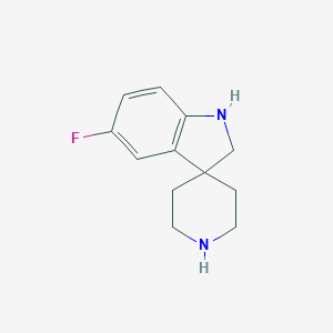 5-Fluorospiro[indoline-3,4'-piperidine]ͼƬ