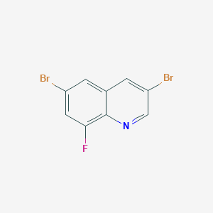 3,6-Dibromo-8-fluoroquinolineͼƬ