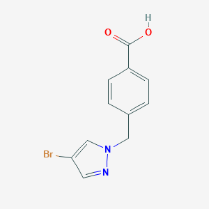 4-(4-Bromopyrazol-1-ylmethyl)benzoic acidͼƬ