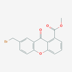 Methyl 7-(bromomethyl)-9-oxo-9H-xanthene-1-carboxylateͼƬ