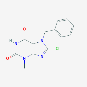 7-benzyl-8-chloro-3-methyl-2,3,6,7-tetrahydro-1H-purine-2,6-dioneͼƬ