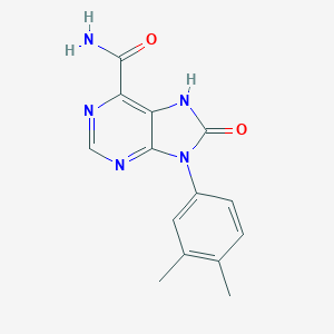 9-(3,4-Dimethylphenyl)-8,9-dihydro-8-oxo-7H-purine-6-carboxamideͼƬ