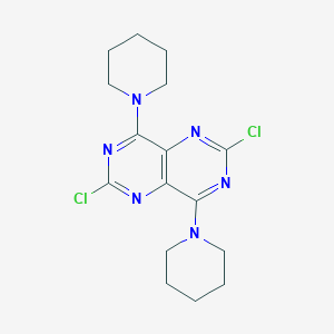 2,6-Dichloro-4,8-dipiperidinopyrimido[5,4-d]pyrimidineͼƬ