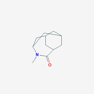 4-Methyl-4-azatricyclo[4,3,1,1~3,8~]undecan-5-oneͼƬ