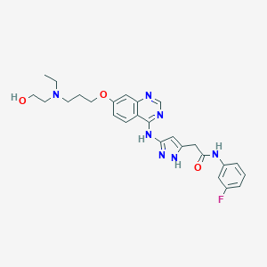 AZD1152-HQPA,Aurora B kinase inhibitorͼƬ