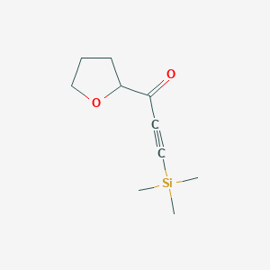 1-(oxolan-2-yl)-3-(trimethylsilyl)prop-2-yn-1-oneͼƬ