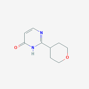 2-(oxan-4-yl)-3,4-dihydropyrimidin-4-oneͼƬ