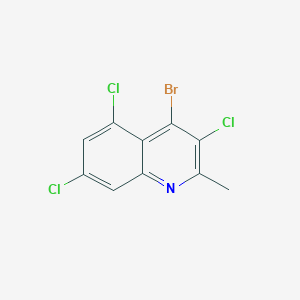 4-Bromo-3,5,7-trichloro-2-methylquinolineͼƬ