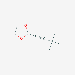 2-(3,3-Dimethylbut-1-ynyl)-[1,3]dioxolaneͼƬ