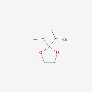 2-(1-Bromoethyl)-2-ethyl-1,3-dioxolaneͼƬ