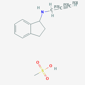 Rasagiline 13C3 mesylate racemicͼƬ