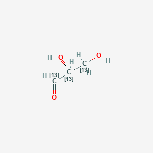 D-Glyceraldehyde-1,2,3-13C3(Aqueous Solution)ͼƬ