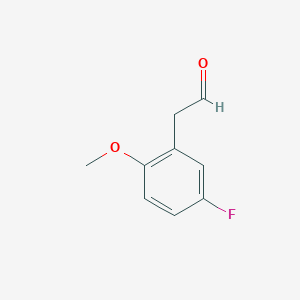 (3-Fluoro-6-methoxyphenyl)acetaldehydeͼƬ