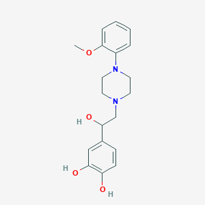 alpha-(3,4-Dihydroxyphenyl)-4-(2-methoxyphenyl)-1-piperazineethanolͼƬ