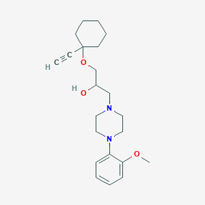 alpha-(((1-Ethynylcyclohexyl)oxy)methyl)-4-(o-methoxyphenyl)-1-piperazineethanolͼƬ