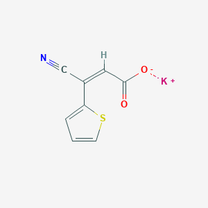 Potassium(Z)-3-cyano-3-(thiophen-2-yl)acrylateͼƬ