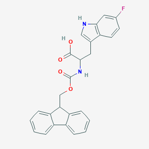 Fmoc-6-fluoro-DL-tryptophanͼƬ