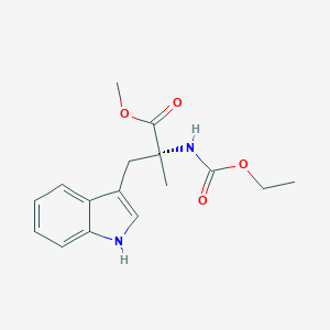 N-(Ethoxycarbonyl)--methyl-D-tryptophan Methyl EsterͼƬ