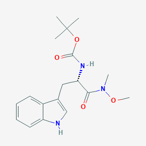 Na-Boc-L-tryptophan N-methoxy-N-methyl amideͼƬ