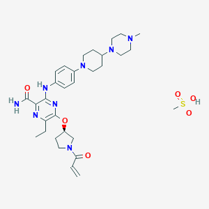 Naquotinib mesylate图片