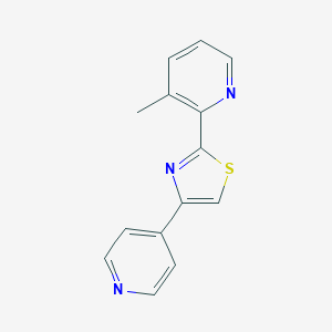 2-(3-Methyl-2-pyridyl)-4-(4-pyridyl)thiazoleͼƬ