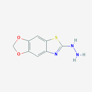 6-Hydrazino[1,3]dioxolo[4,5-f][1,3]benzothiazoleͼƬ