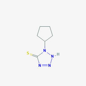 1-cyclopentyl-1H-1,2,3,4-tetrazole-5-thiolͼƬ