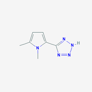 5-(1,5-Dimethyl-1H-pyrrol-2-yl)-1H-tetrazoleͼƬ