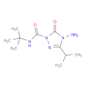 4-amino-N-tert-butyl-5-oxo-3-(propan-2-yl)-4,5-dihydro-1H-1,2,4-triazole-1-carboxamideͼƬ