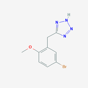 5-[(5-bromo-2-methoxyphenyl)methyl]-1H-1,2,3,4-tetrazoleͼƬ